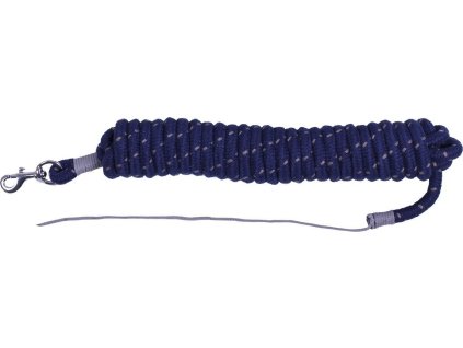 Groundwork lead  rope QHP, 6,8 m/12 mm, navy/grey