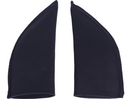 Soundless ears for earnet QHP, pair, black