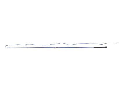 Lunging whip QHP, divisible, 1,8 m, cobalt blue