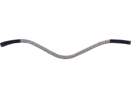 Browband Verbena QHP, black/silver