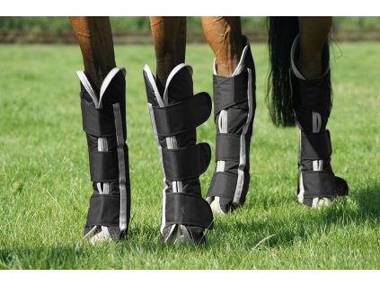 Travel boots Turnout QHP, 4 pcs, black