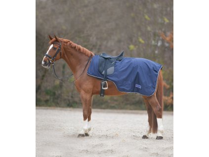 COMFORT Wet Weather Exercise Sheet with Saddle Cutout - night blue