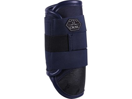 Eventing boots front leg Technical QHP, pair, navy