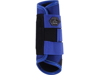 Eventing boots hind leg Technical QHP, pair, cobalt blue