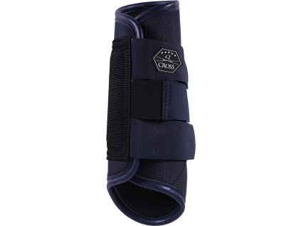 Eventing boots hind leg Technical QHP, pair, navy
