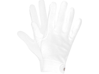 Picot Riding Glove ELT, white