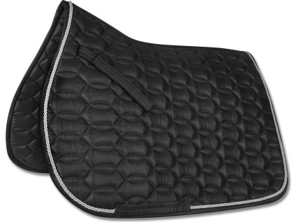 Ancona Saddle Pad - black/silver