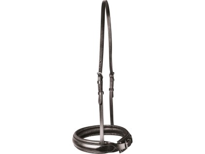Waldhausen X-Line Noseband, flash raised - brown