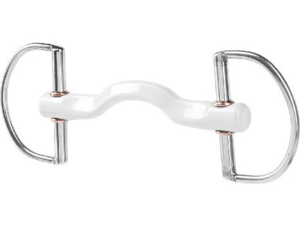 Bit D-Ring Konnex Tongue Port Snaffle BERIS, soft, 18 mm