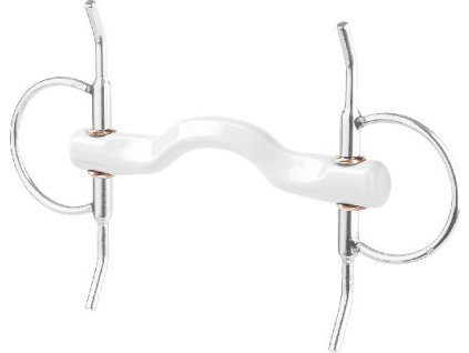 Bit Full Cheek Bit with Konnex Tongue Port Bar BERIS, hard, 18 mm