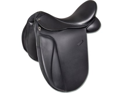 Dressage saddle Premium Waldhausen, leather, black