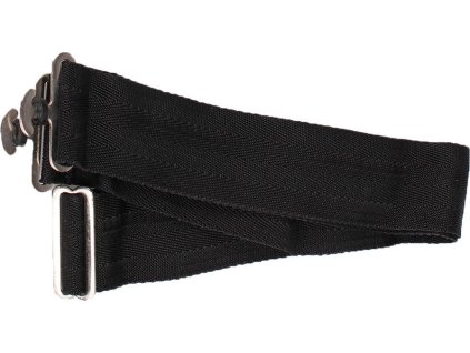 Adjustable girth QHP, 2 pcs, black