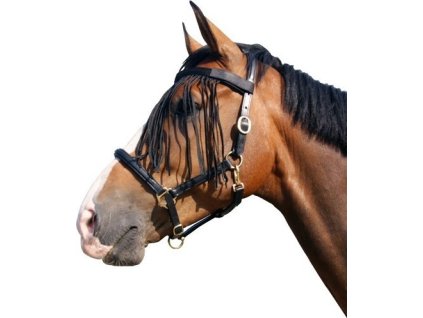 Anti-fly fringe Q-essentials, black