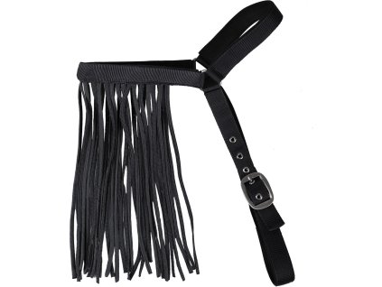 Anti-fly fringe EXTRA QHP, adjustable, black