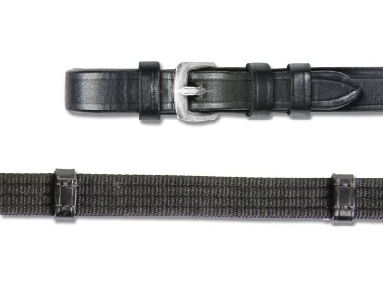 Waldhausen Web Reins Waldhausen, 120/140 cm, black