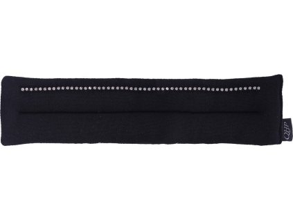 Noseband pad Madelon QHP, upper, 1 pc, black