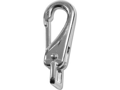 Carabiner for reins and auxiliary reins Waldhausen