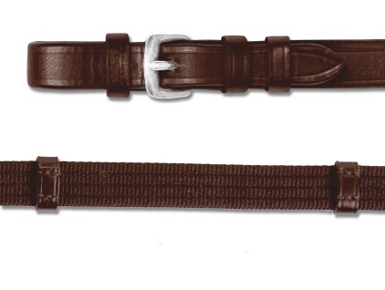 Waldhausen Web Reins Waldhausen, 120/140 cm, brown