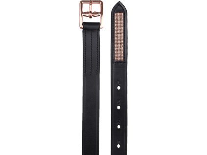 Waldhausen X-Line Rosé Stirrup Straps - black