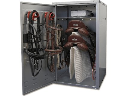 Saddle Locker Waldhausen, small, 106 cm, silver