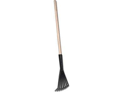 Rake for manure scoop Waldhausen, black