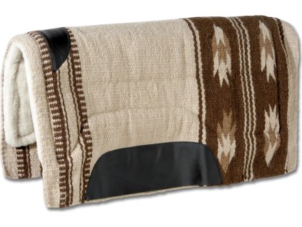 Saddle pad Utah Waldhausen, western, beige/brown