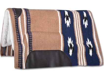Saddle pad Utah Waldhausen, western, beige/navy