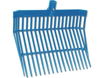 Shavings fork Waldhausen, plastic, azure blue