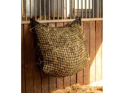 Knotless Large Haynet, Rectangular - black