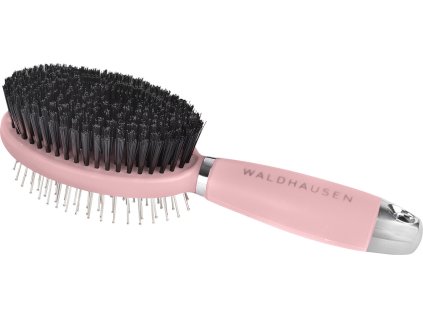 Double brush with gel grip Waldhausen, linnea pink