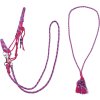 Rope halter combi Liberty QHP, fuchsia