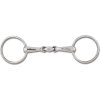 Snaffle Bit, double jointed, solid - 16 mm