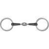 Rubber Snaffle Bit, double jointed