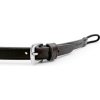 Curb strap leather Fager, 1 pc, brown