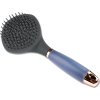 Longhair brush with gel handle Waldhausen, black/rosegold