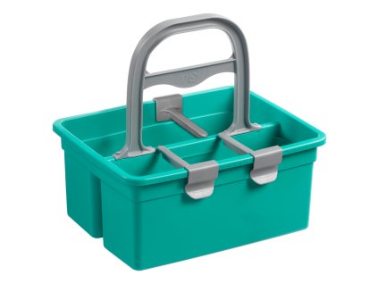 Příruční košík s ergonomickou rukojetí - zelený