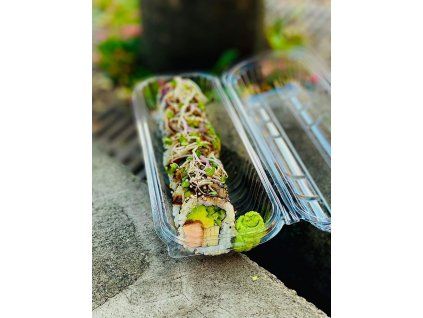 Menu 4: Salmon Tamago roll