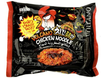 Nudle s omáčkou Volcano chicken Paldo 140 g