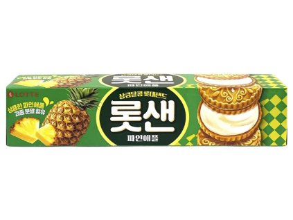 Sušenky Sand ananasové Lotte 105 g