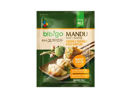 Gyoza knedlíčky kuřecí maso a zelenina Bibigo 600 g **