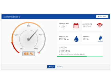 hladinomer apollo s pristupem pres internet