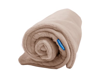 710 deka bez kapuce pro miminka jednobarevna 70 70cm bezova