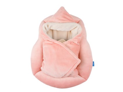 650 hnizdecko intermed deka s kapuci pudrova ruz