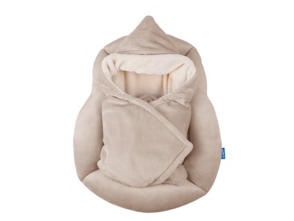 374 hnizdecko pro miminko home deka s kapuci 70 70cm bezova