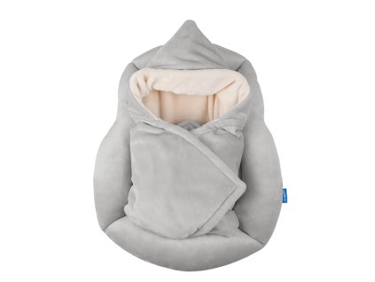 365 hnizdecko pro miminko home deka s kapuci 70 70cm seda
