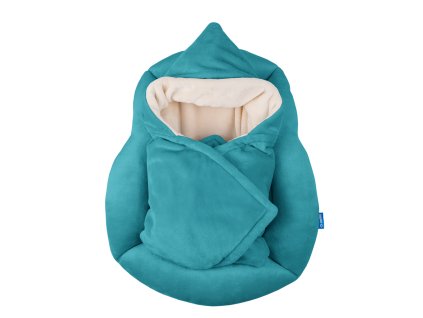362 hnizdecko pro miminko home deka s kapuci 70 70cm tyrkysova