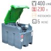 kontejner na naftu fortisbox 400 l 230 v s mericem pro prevoz nafty bez adr