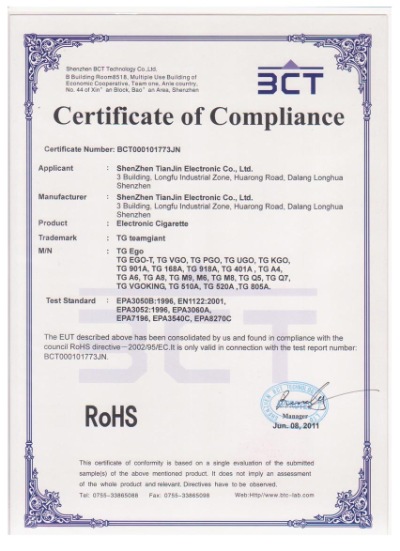 Certifikát 5