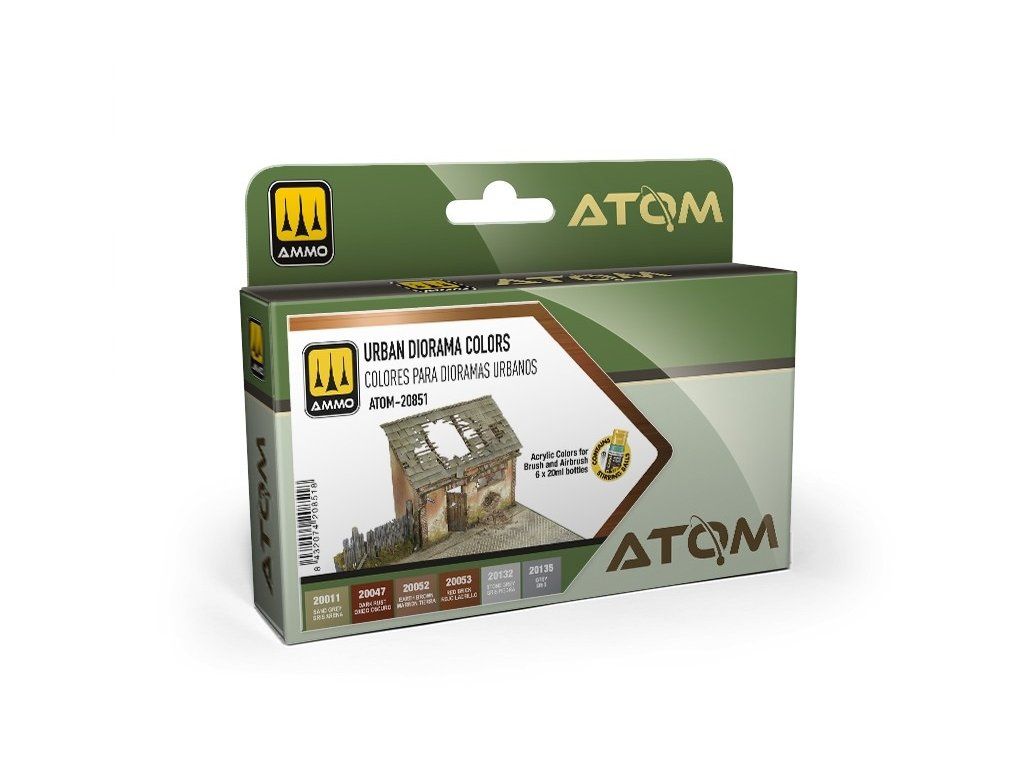 AMMO ATOM 20851 atom urban diorama colors