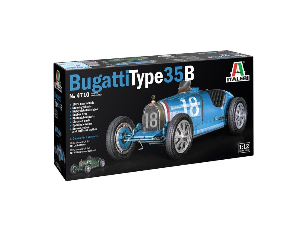 Italeri 4710 bugatti type 35B 02